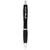 Branded Promotional NASH RUBBER BALL PEN in Black Solid Pen From Concept Incentives.