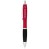 Branded Promotional NASH RUBBER BALL PEN in Red Pen From Concept Incentives.