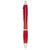 Branded Promotional NASH FROSTED BALL PEN in Red Pen From Concept Incentives.