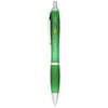 Branded Promotional NASH FROSTED BALL PEN in Green Pen From Concept Incentives.