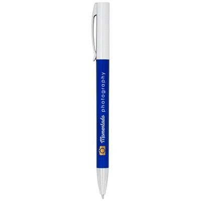 Branded Promotional ACARI BALL PEN in Blue Pen From Concept Incentives.