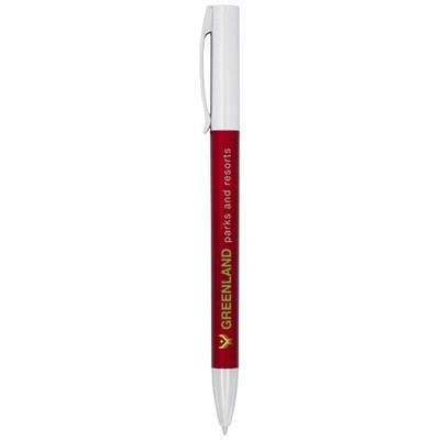 Branded Promotional ACARI BALL PEN in Red Pen From Concept Incentives.