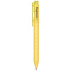 Branded Promotional PRISM BALL PEN in Yellow Pen From Concept Incentives.