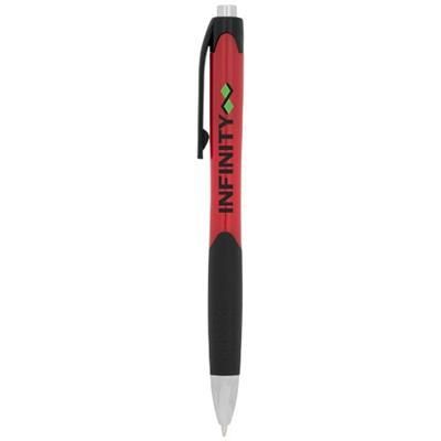 Branded Promotional TROPICAL BALL PEN in Red Pen From Concept Incentives.