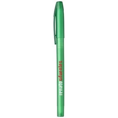 Branded Promotional BARRIO BALL PEN in Green Pen From Concept Incentives.