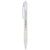 Branded Promotional TRIM BALL PEN in White Solid Pen From Concept Incentives.