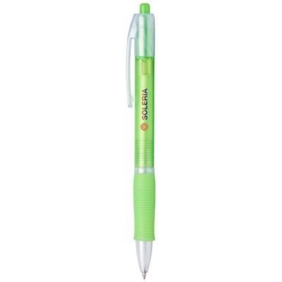 Branded Promotional TRIM BALL PEN in Lime Pen From Concept Incentives.