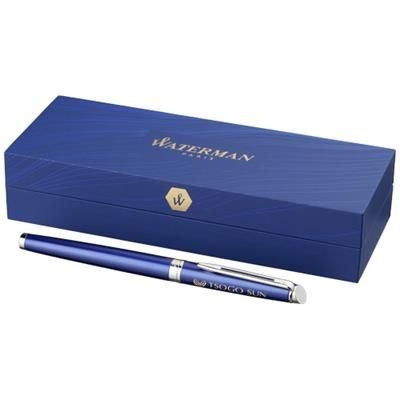 Branded Promotional H‚àö√¢MISPH‚àö√†RE CORE FASHION ROLLERBALL PEN in Blue Pen From Concept Incentives.