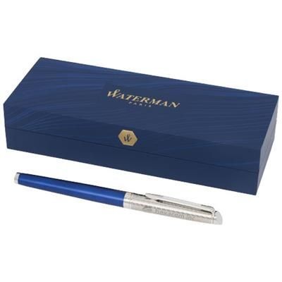 Branded Promotional H‚àö√¢MISPH‚àö√†RE DELUXE PREMIUM ROLLERBALL PEN in Blue Pen From Concept Incentives.