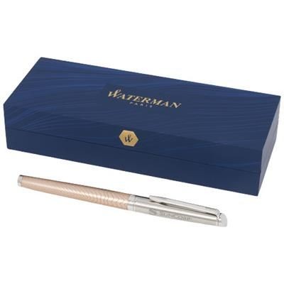 Branded Promotional H‚àö√¢MISPH‚àö√†RE DELUXE PREMIUM ROLLERBALL PEN in Pink Pen From Concept Incentives.