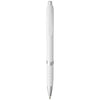 Branded Promotional TURBO BALL PEN WHITE BARREL in White Solid  From Concept Incentives.