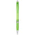 Branded Promotional TURBO BALL PEN with Rubber Grip in Lime  From Concept Incentives.