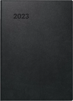 Branded Promotional RECYCLED POCKET DIARY in Black Diary From Concept Incentives.