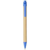 Branded Promotional BERK RECYCLED CARTON AND CORN PLASTIC BALL PEN in Blue Pen From Concept Incentives.