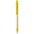 Branded Promotional SAFI PAPER BALL PEN in Yellow  From Concept Incentives.