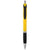 Branded Promotional TURBO BALL PEN with Rubber Grip in Yellow-black Solid  From Concept Incentives.
