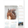 Branded Promotional NOTABLE WILDLIFE WALL CALENDAR Calendar From Concept Incentives.