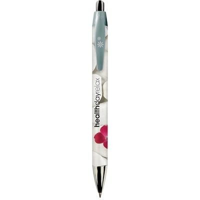 Branded Promotional BIC¬¨√Ü WIDE BODY‚Äö√ë¬¢ SILVER CHROME DIGITAL BALL PEN Pen From Concept Incentives.