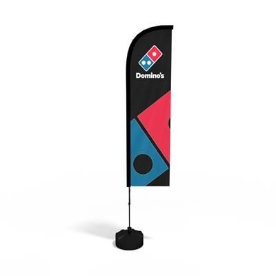 Branded Promotional FEATHER FLAG KIT Flag From Concept Incentives.