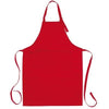 Branded Promotional BEST SERVICE KITCHEN BIB APRON in Red Apron From Concept Incentives.