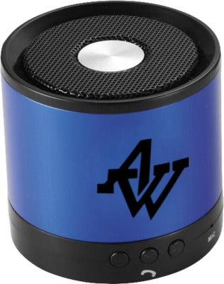 Branded Promotional GREEDO BLUETOOTH ALUMINIUM METAL SPEAKER in Blue Speakers From Concept Incentives.
