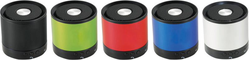Branded Promotional GREEDO BLUETOOTH ALUMINIUM METAL SPEAKER Speakers from Concept Incentives