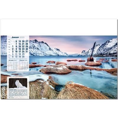 Branded Promotional PRECIOUS EARTH WALL CALENDAR Calendar From Concept Incentives.