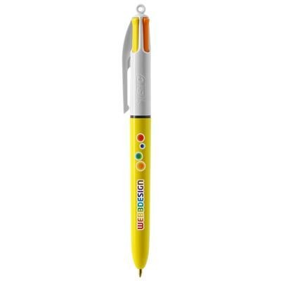 Branded Promotional BIC¬¨√Ü 4 COLOURS SUN BRITEPIX‚Äö√ë¬¢ BALL PEN Pen From Concept Incentives.