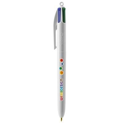 Branded Promotional BIC¬¨√Ü 4 COLOURS BRITEPIX‚Äö√ë¬¢ BALL PEN Pen From Concept Incentives.