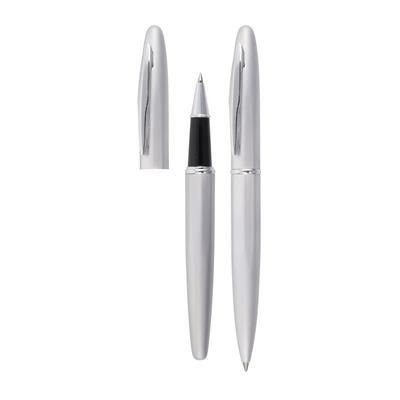 Branded Promotional COMTESSE WRITING SET in Silver Writing Set From Concept Incentives.