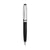 Branded Promotional CALLIGRAPH BALL PEN in Black - Silver Pen From Concept Incentives.