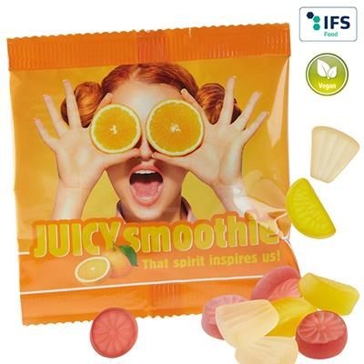 Branded Promotional VEGAN EXOTIC-FRUITS Sweets From Concept Incentives.