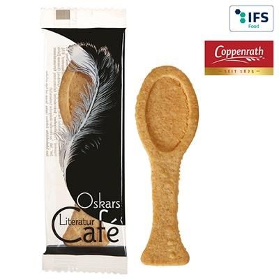 Branded Promotional SPOON BISCUIT Biscuit From Concept Incentives.