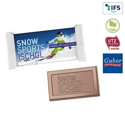 Branded Promotional MIDI CUSTOMISED CHOCOLATE BAR Chocolate From Concept Incentives.