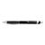 Branded Promotional METAL TOUCH ALUMINIUM METAL BALL PEN in Black Pen From Concept Incentives.