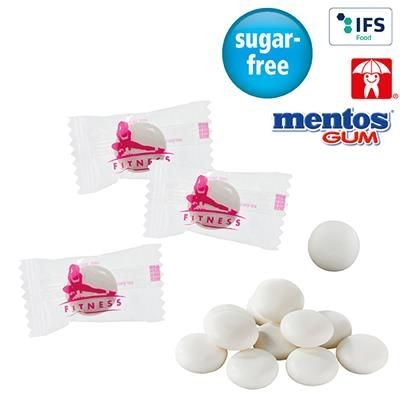 Branded Promotional MENTOS GUM in Flowpack Chewing Gum From Concept Incentives.