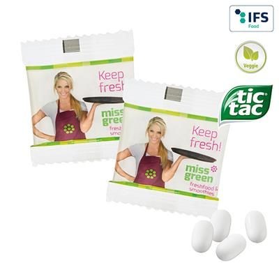 Branded Promotional TIC TAC FRESH MINTS OR ORANGE Mints From Concept Incentives.