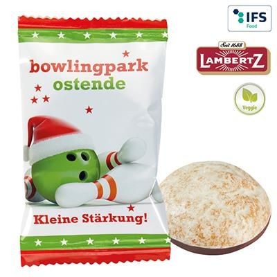 Branded Promotional MAXI GINGERBREAD FEAST Biscuit From Concept Incentives.