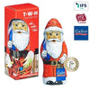 Branded Promotional GUBOR FATHER CHRISTMAS SANTA Chocolate From Concept Incentives.