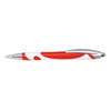 Branded Promotional PLASTIC BALL PEN in Red & White Pen From Concept Incentives.