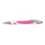 Branded Promotional PLASTIC BALL PEN in Pink & White Pen From Concept Incentives.