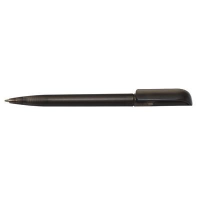 Branded Promotional RETRO BALL PEN in Frosted Grey Pen From Concept Incentives.