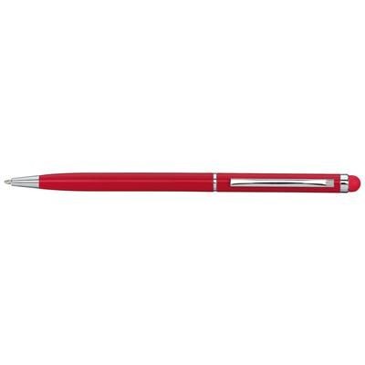 Branded Promotional SMART TOUCH COLOUR BALL PEN in Red Pen From Concept Incentives.