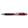 Branded Promotional LUX TOUCH BALL PEN in Red Pen From Concept Incentives.