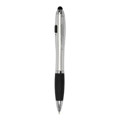 Branded Promotional SWAY LUX BALL PEN in Silver Pen From Concept Incentives.