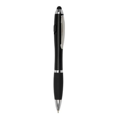 Branded Promotional SWAY LUX BALL PEN in Black Pen From Concept Incentives.