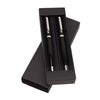 Branded Promotional ALPHABET WRITING SET in Black Pen Set From Concept Incentives.