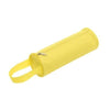 Branded Promotional SCHOOL ROUND PENCIL CASE in Yellow Pencil Case From Concept Incentives.