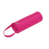 Branded Promotional SCHOOL ROUND PENCIL CASE in Magenta Pencil Case From Concept Incentives.