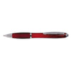 Branded Promotional SWAY BALL PEN in Translucent Dark Red Pen From Concept Incentives.